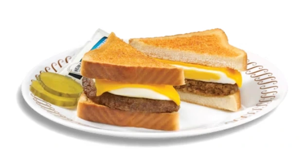 SAUSAGE EGG CHEESE SANDWICH