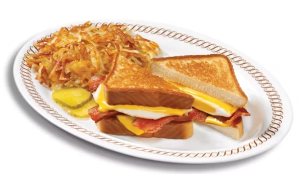 Texas breakfast metls with hashbrown