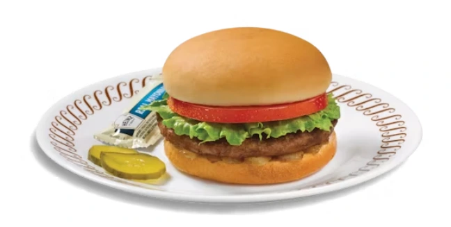 waffle house ANGUS 1/4 LBS HAMBURGER