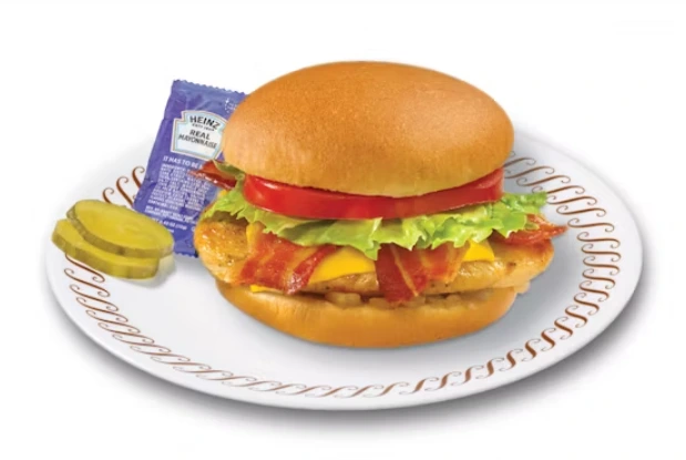 Waffle house CHICKEN BACON SANDWICH