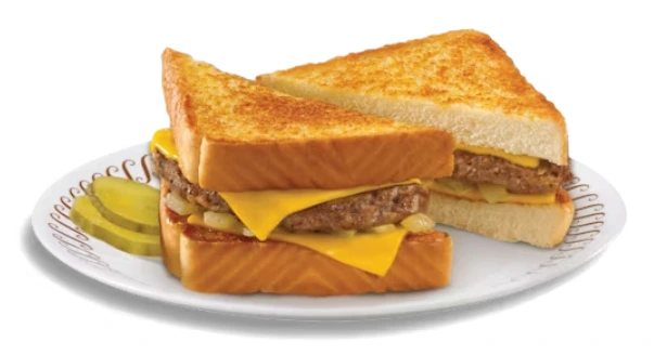 waffle house TEXAS SAUSAGE MELT
