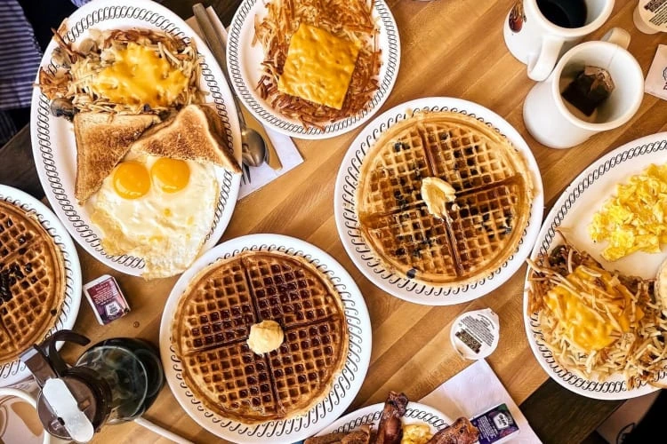 waffle house menu with prices